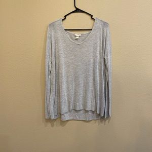 Lightweight grey sweater
